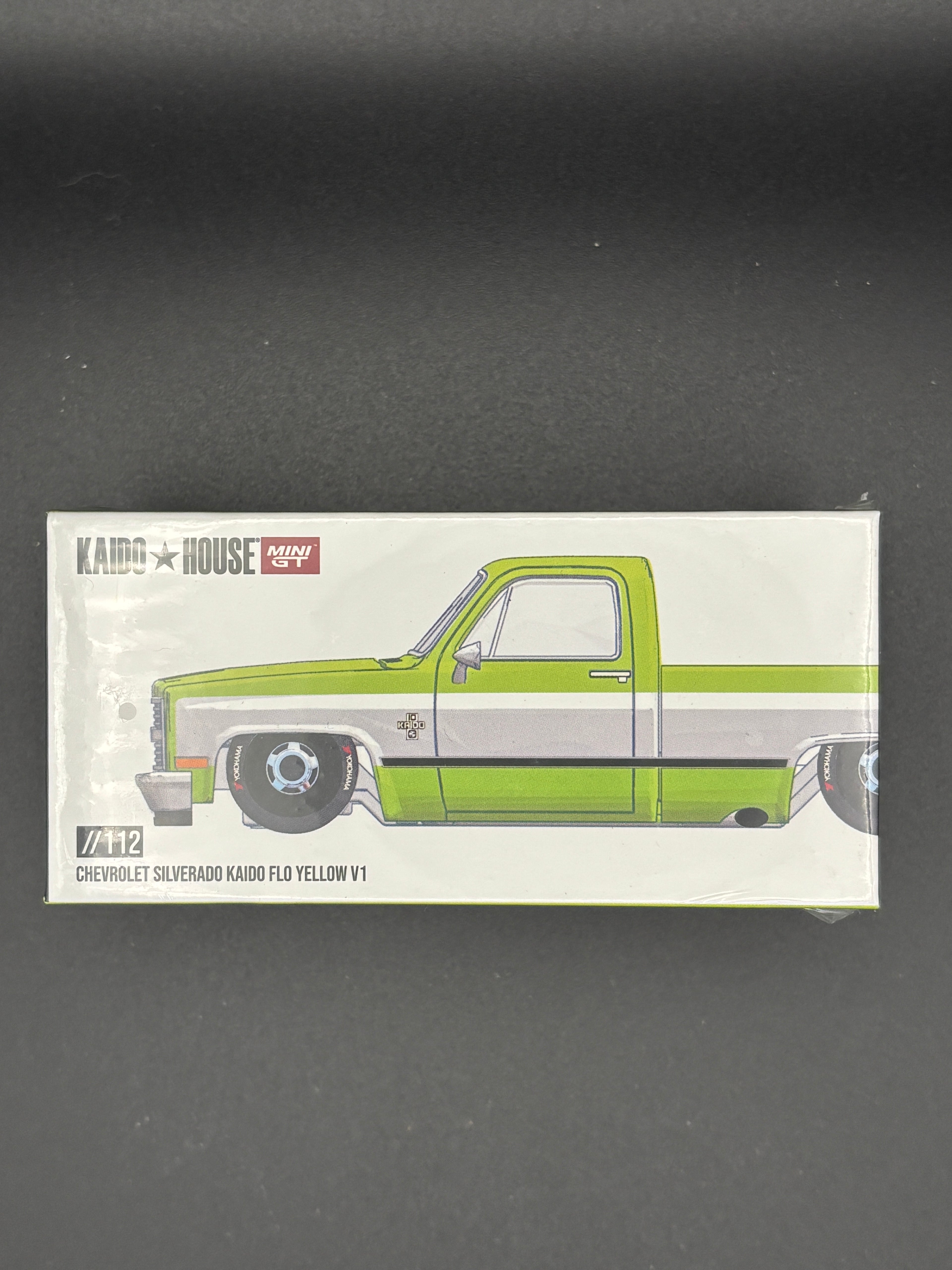 Kaido House Chevrolet Silverado Kaido Flo Yellow V1 KHMG112 Sealed