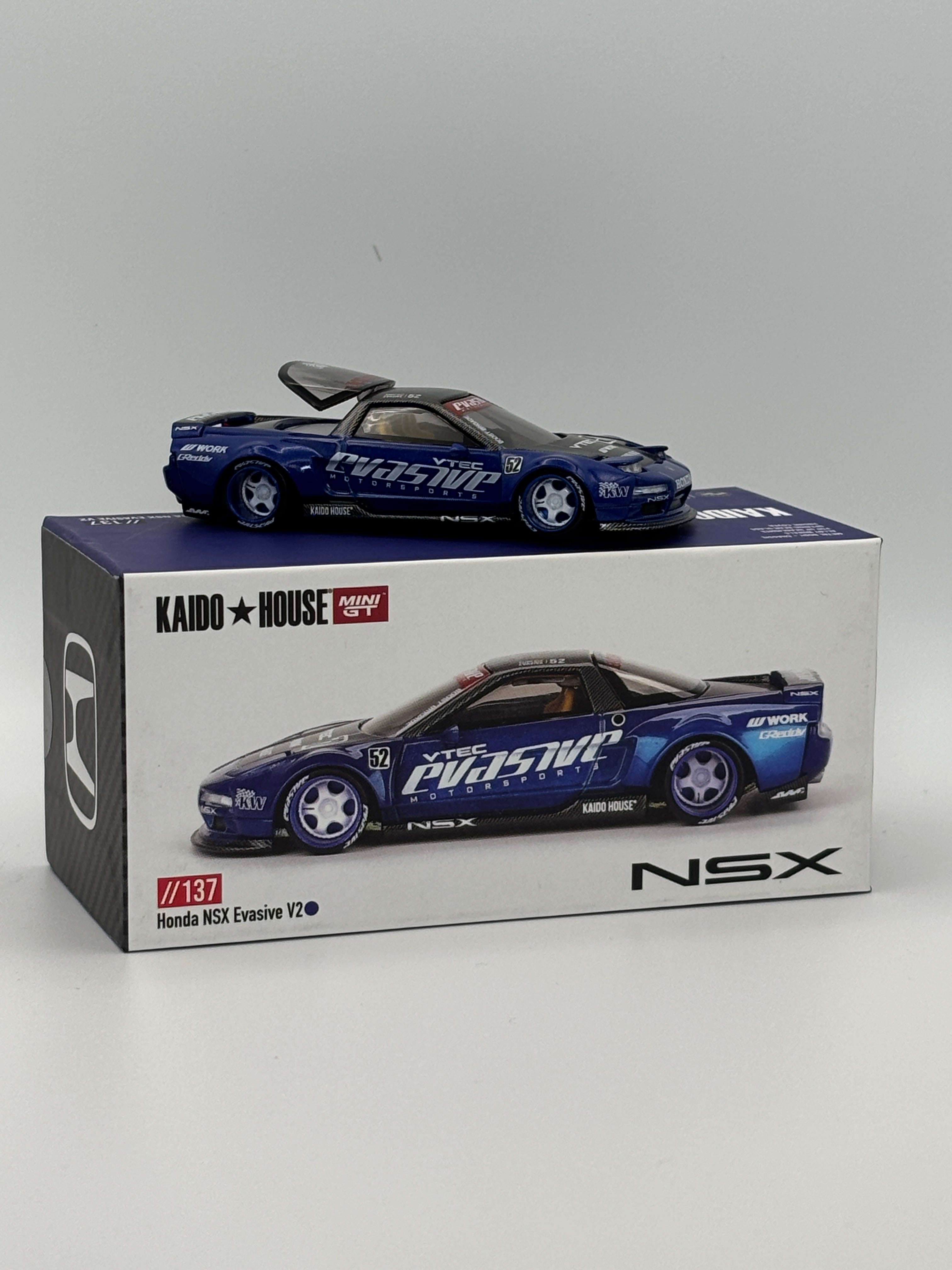 Kaido House Honda NSX Evasive KHMG137 Blue Open
