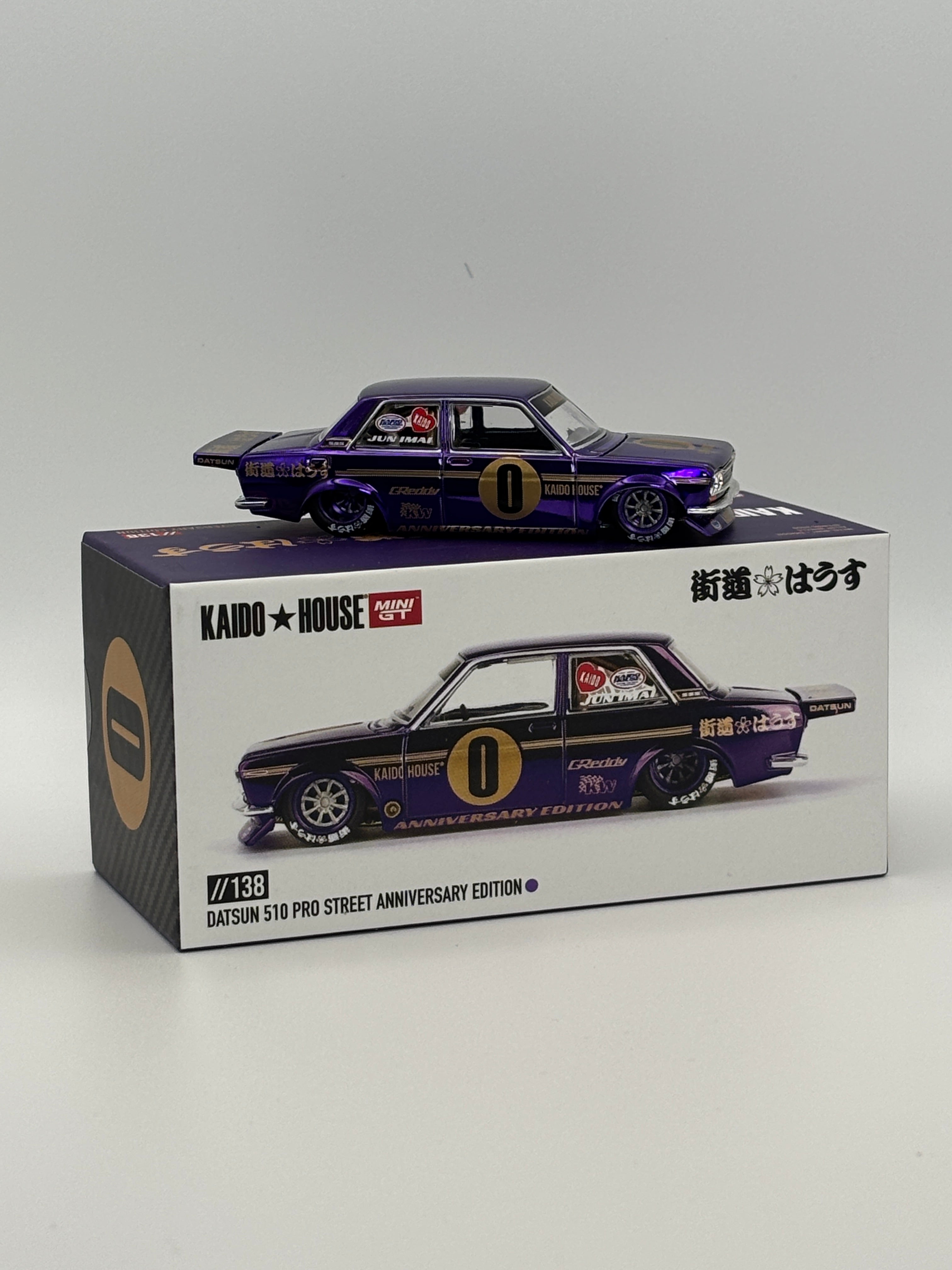 Kaido House Datsun 510 Pro Street Anniversary Edition KHMG138 Open