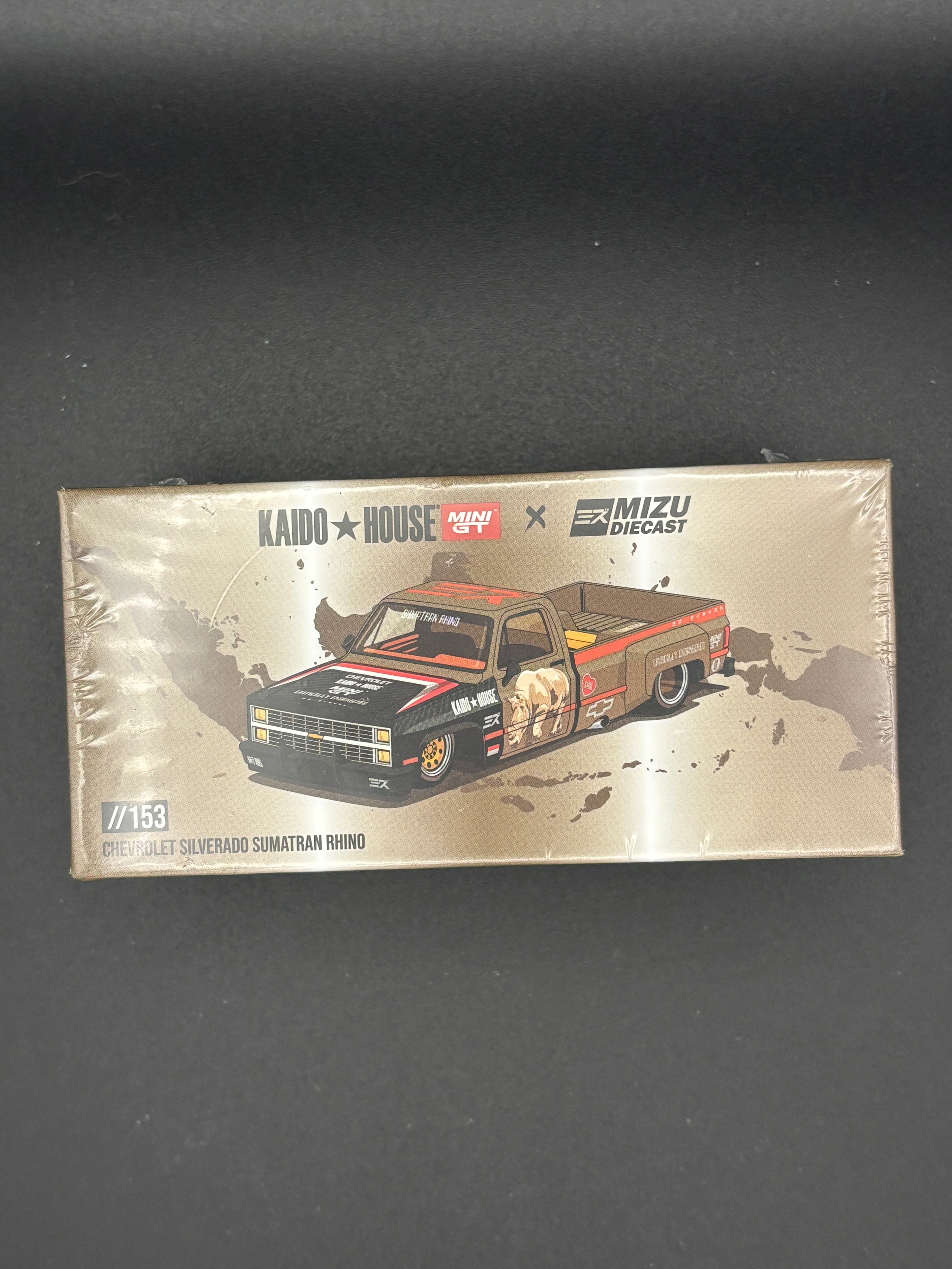 Kaido House Chevrolet Silverado Sumatran Rhino KHMG153 Sealed
