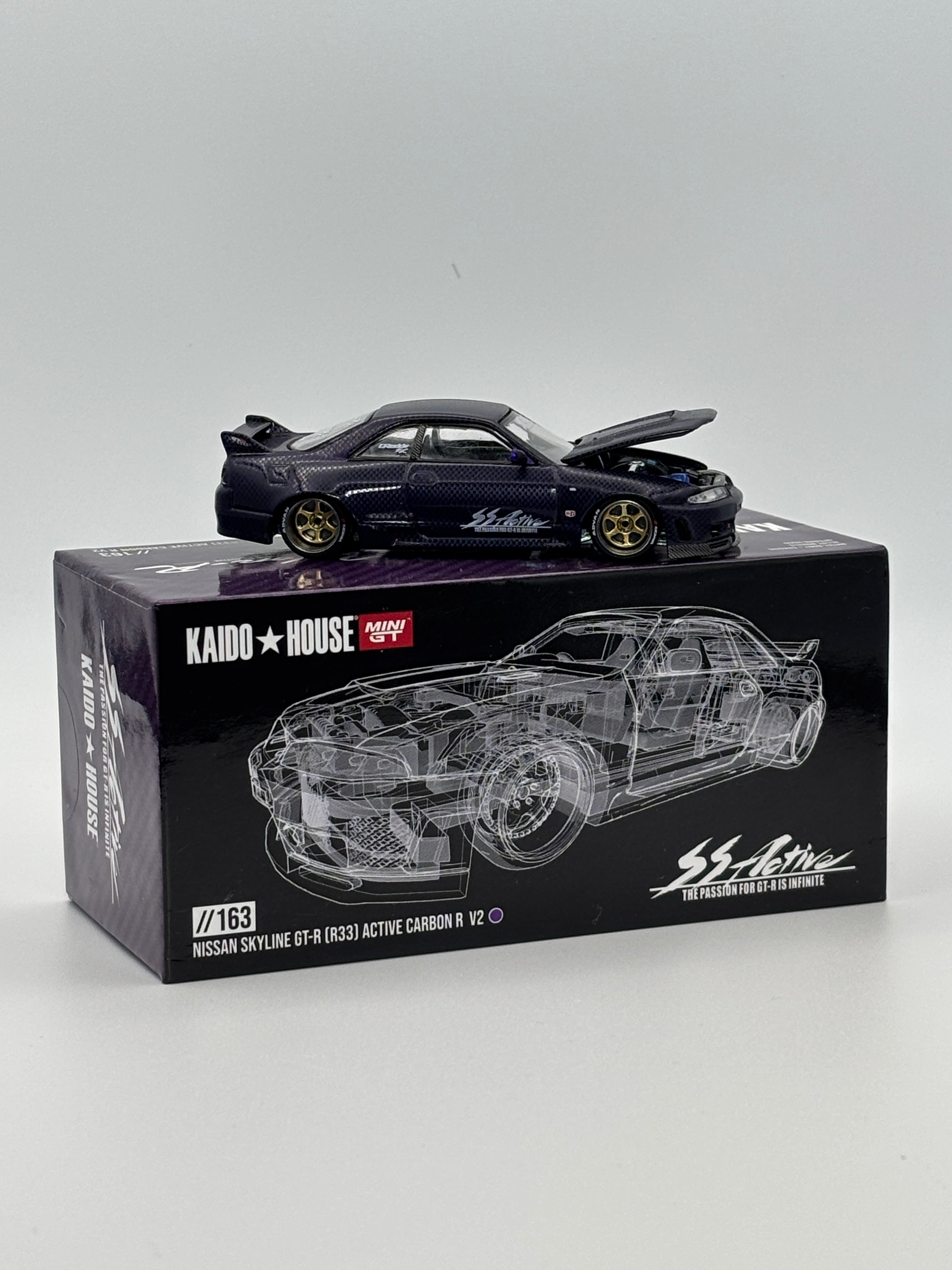 Kaido House Nissan Skyline GT-R (R33) Active Carbon R V2 KHMG163 Open