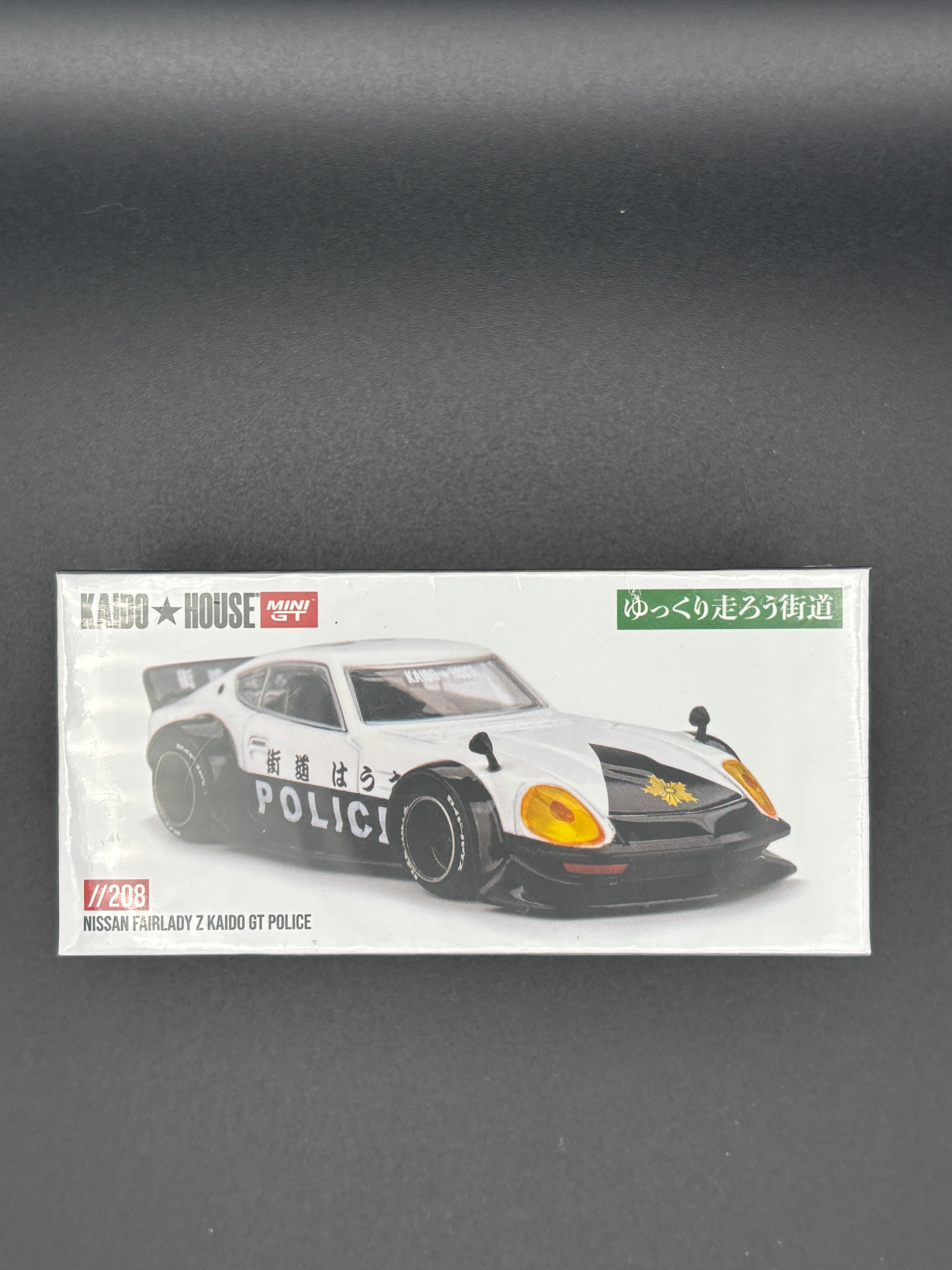Kaido House Nissan Fairlady Z Kaido GT Police KHMG208 Sealed