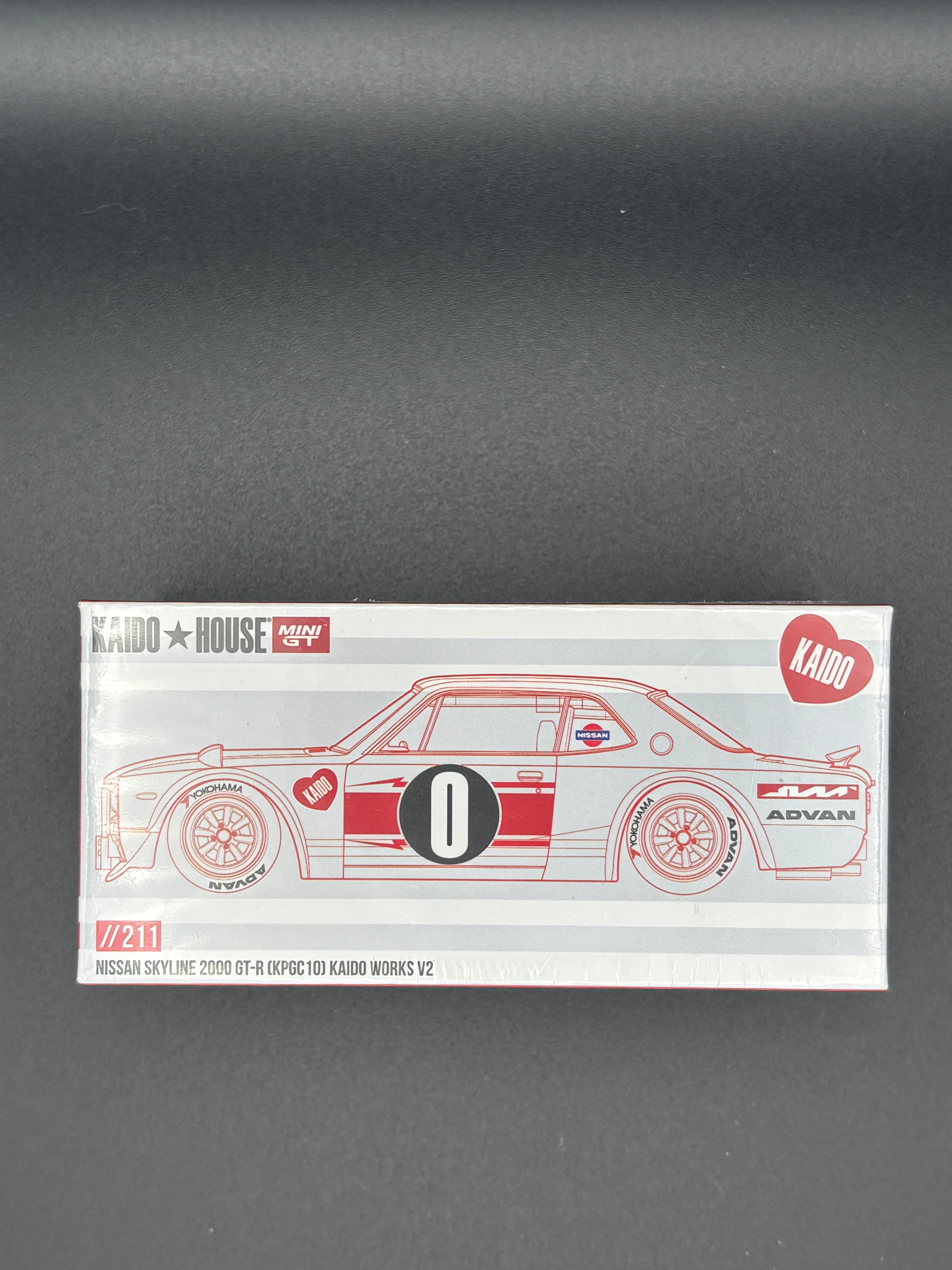 Kaido House Nissan Skyline 2000GT-R (KPGC10) Kaido Works V2 KHMG211 Sealed