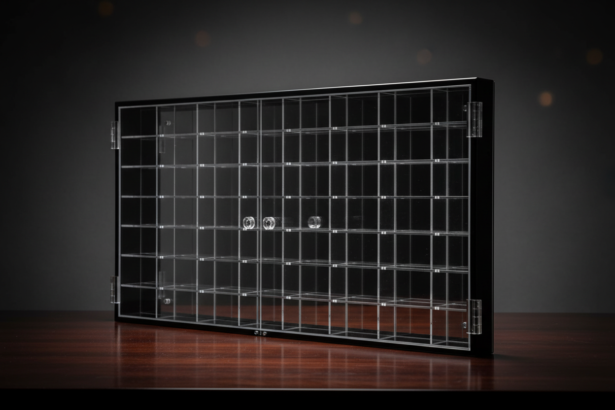 56 Car Mirrored Display Case