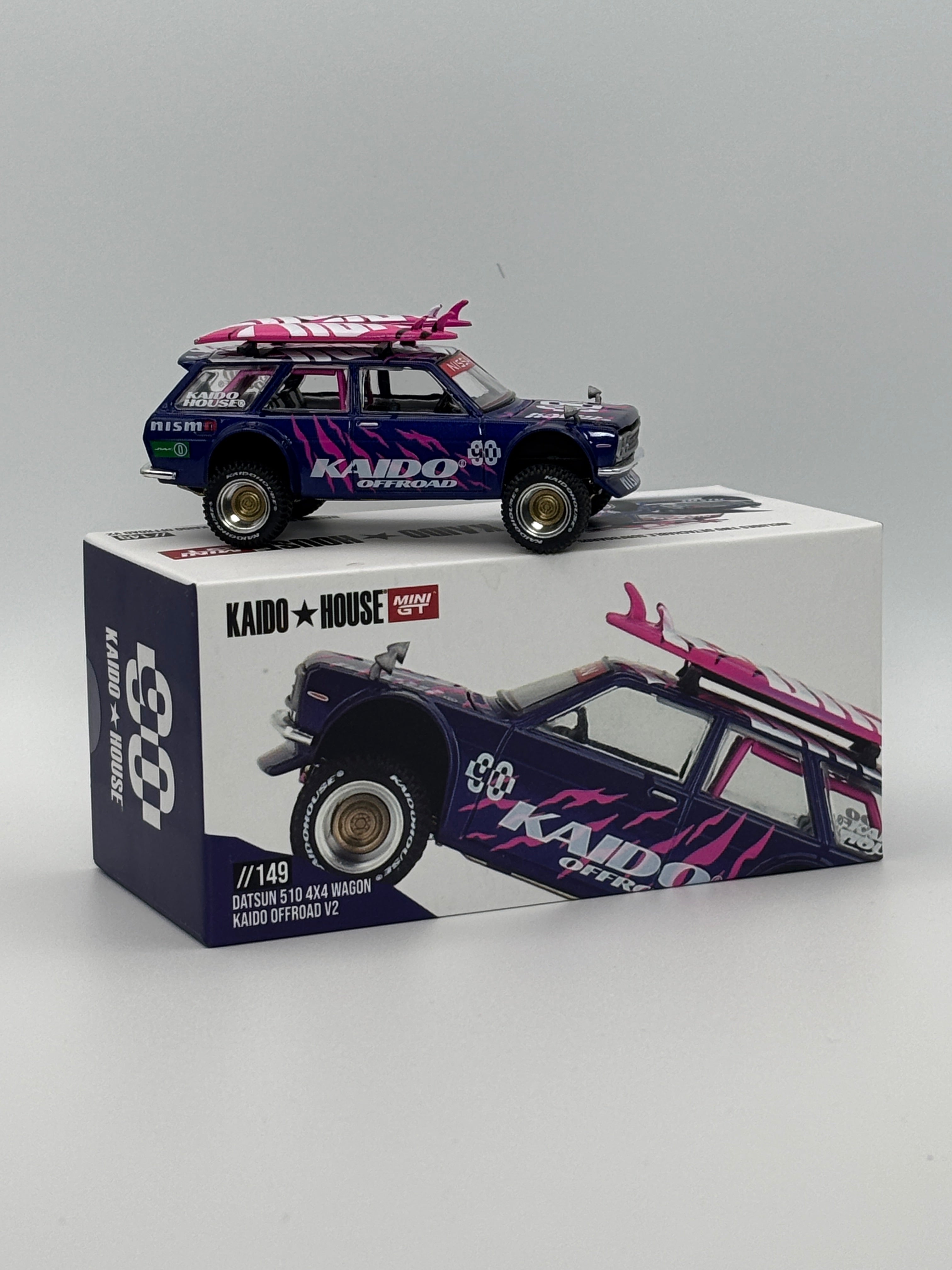 Kaido House Datsun 510 4x4 Wagon Kaido Offroad V2 KHMG149 Open